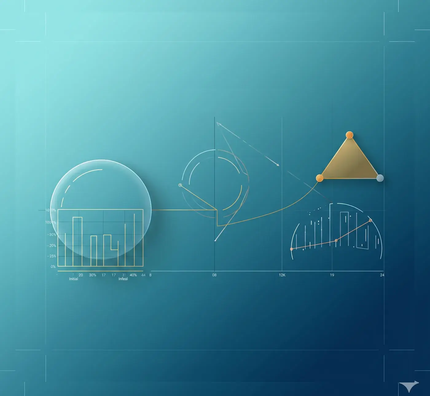Investment analytics and risk intelligence visualization