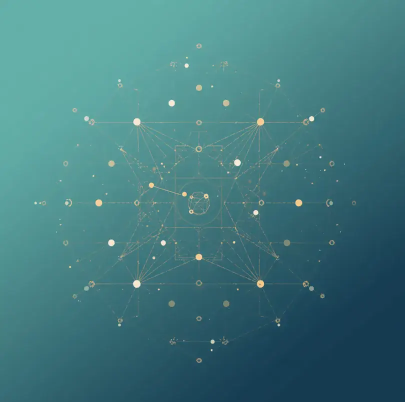 AI and data network visualization